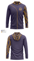 A2Zoe Basketball 60919900 Long Short Sleeve Performance Shirt with hood - 1