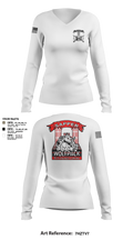 undefined Women's Long Sleeve V-neck Shirt - 2