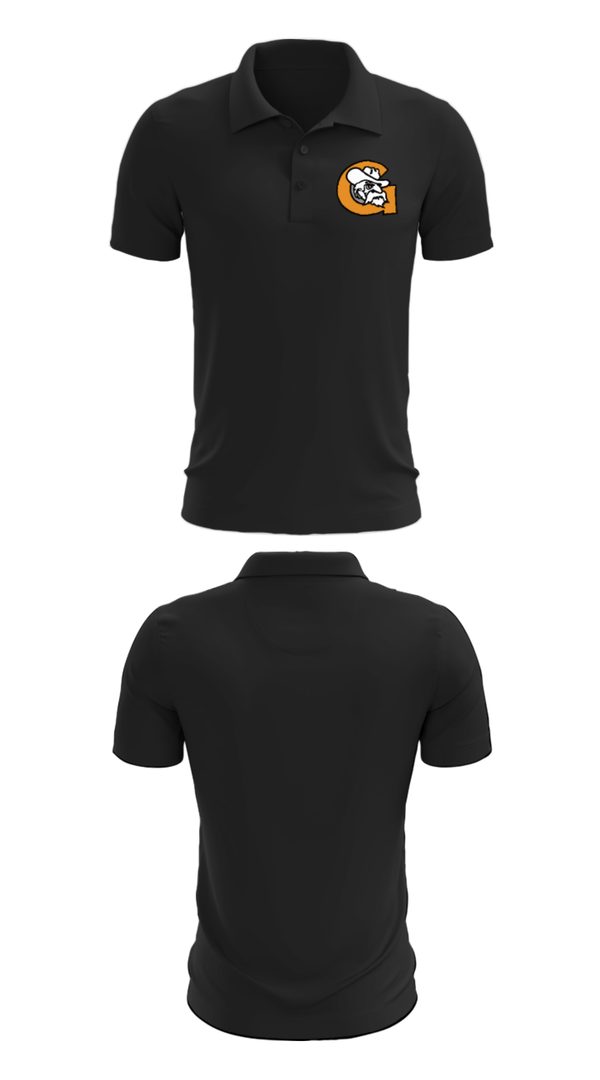 Short Sleeve Performance Polo, Grant Middle School, Spirit Store, Teamtime, Team time, sublimation, custom sports apparel, team uniforms, spirit wear, spiritwear, sports uniforms, custom shirts, team store, custom team store, fundraiser sports, apparel fundraiser