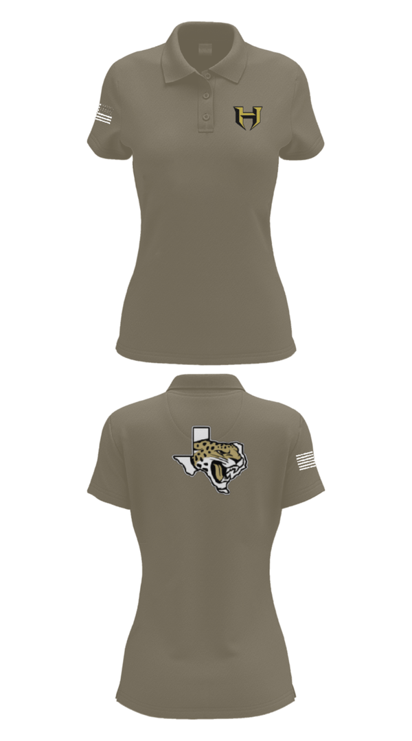 Womens Short Sleeve Performance Polo, Hubbard Middle School Cheer, Cheer, Teamtime, Team time, sublimation, custom sports apparel, team uniforms, spirit wear, spiritwear, sports uniforms, custom shirts, team store, custom team store, fundraiser sports, apparel fundraiser