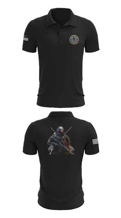 Center for Security Forces Detachment Chesapeake 88189039 Short Sleeve Performance Polo - 26