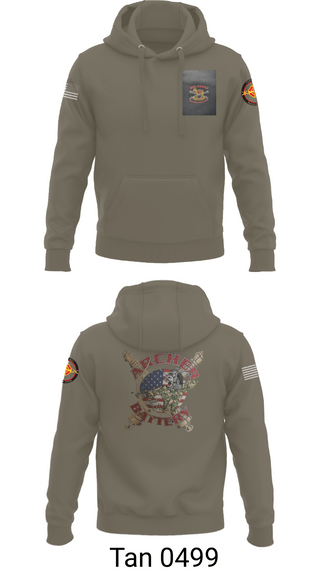 Hoodie, Archer Battery 2-2 FA, Army, Teamtime, Team time, sublimation, custom sports apparel, team uniforms, spirit wear, spiritwear, sports uniforms, custom shirts, team store, custom team store, fundraiser sports, apparel fundraiser