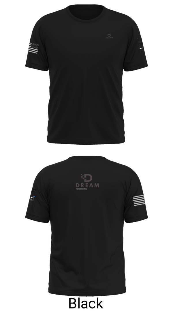 Short Sleeve Performance Shirt, Dream Flooring, , Teamtime, Team time, sublimation, custom sports apparel, team uniforms, spirit wear, spiritwear, sports uniforms, custom shirts, team store, custom team store, fundraiser sports, apparel fundraiser
