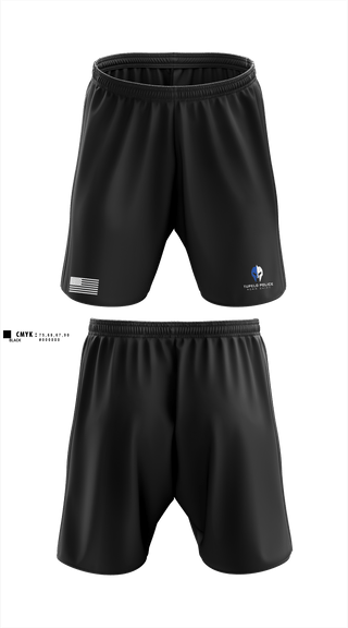 Athletic Shorts With Pockets, TPD Adam Shift, Police, Teamtime, Team time, sublimation, custom sports apparel, team uniforms, spirit wear, spiritwear, sports uniforms, custom shirts, team store, custom team store, fundraiser sports, apparel fundraiser