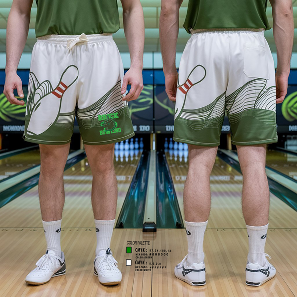 Athletic Shorts With Pockets, Brick Township High School Bowling, Bowling, Teamtime, Team time, sublimation, custom sports apparel, team uniforms, spirit wear, spiritwear, sports uniforms, custom shirts, team store, custom team store, fundraiser sports, apparel fundraiser