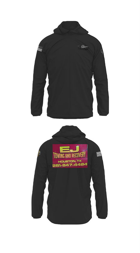 Windbreaker, EJ TOWING AND RECOVERY, , Teamtime, Team time, sublimation, custom sports apparel, team uniforms, spirit wear, spiritwear, sports uniforms, custom shirts, team store, custom team store, fundraiser sports, apparel fundraiser