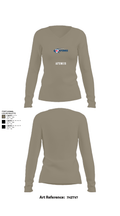 AFOMIS 39561369 Women's Long Sleeve V-neck Shirt - 62