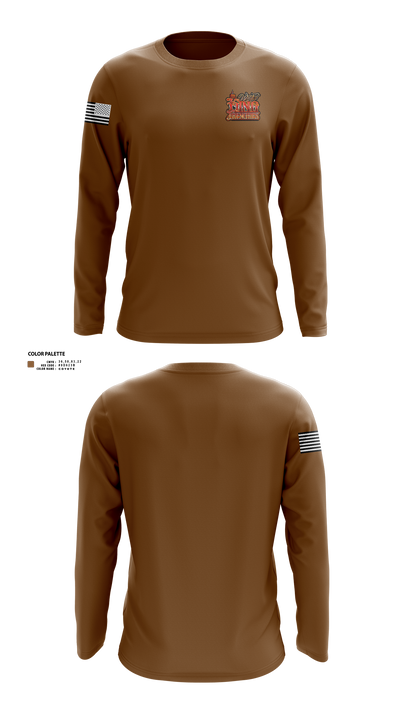 West king frenchies 5377755 Long Sleeve Performance Shirt 1