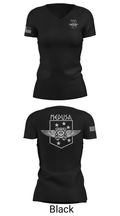 2D Marine Raider Battalion 793595 Women's Short Sleeve V-neck Shirt - 28