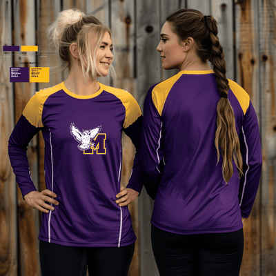 Monticello High School Cross Country 66273969 Long Sleeve Performance Shirt - 3