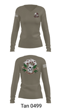 418 MLC 48598349 Women's Long Sleeve V-neck Shirt - 77
