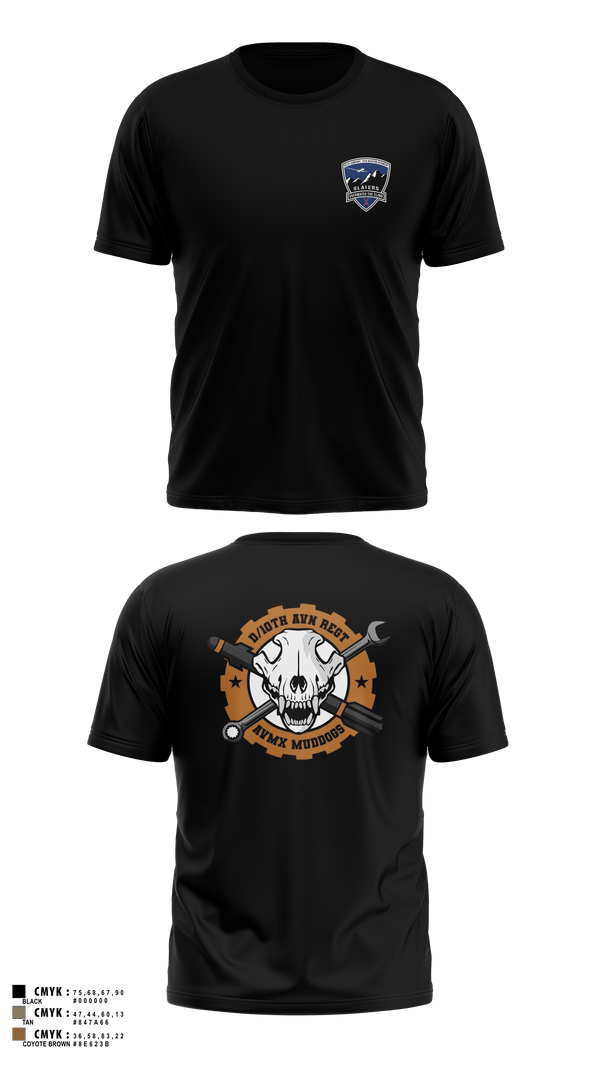 Short Sleeve Performance Shirt, D/10 Slayers, Army, Teamtime, Team time, sublimation, custom sports apparel, team uniforms, spirit wear, spiritwear, sports uniforms, custom shirts, team store, custom team store, fundraiser sports, apparel fundraiser
