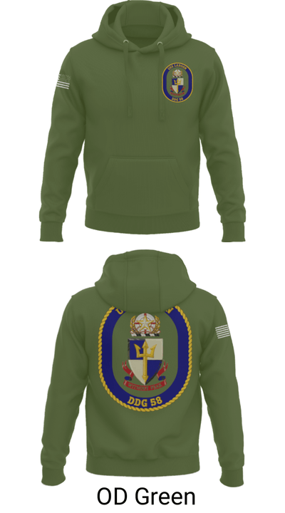 USS LABOON - DDG 58 14402394 Hoodie - 55