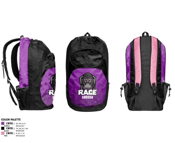 Gear Bag, Rage, Men's Soccer, Teamtime, Team time, sublimation, custom sports apparel, team uniforms, spirit wear, spiritwear, sports uniforms, custom shirts, team store, custom team store, fundraiser sports, apparel fundraiser