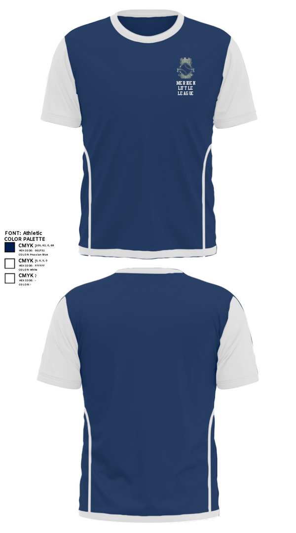 Short Sleeve Performance Shirt, Meriden Little League, Baseball, Teamtime, Team time, sublimation, custom sports apparel, team uniforms, spirit wear, spiritwear, sports uniforms, custom shirts, team store, custom team store, fundraiser sports, apparel fundraiser