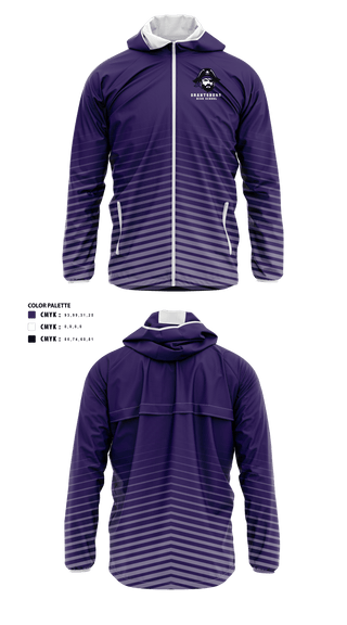 Windbreaker, Grantsburg High School Cross Country, Cross Country, Teamtime, Team time, sublimation, custom sports apparel, team uniforms, spirit wear, spiritwear, sports uniforms, custom shirts, team store, custom team store, fundraiser sports, apparel fundraiser