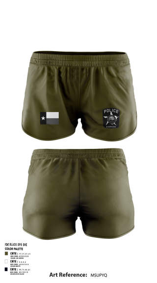 Womens Shorts, K9-Unit, Police, Teamtime, Team time, sublimation, custom sports apparel, team uniforms, spirit wear, spiritwear, sports uniforms, custom shirts, team store, custom team store, fundraiser sports, apparel fundraiser
