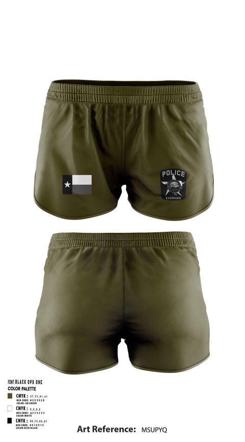 Womens Shorts, K9-Unit, Police, Teamtime, Team time, sublimation, custom sports apparel, team uniforms, spirit wear, spiritwear, sports uniforms, custom shirts, team store, custom team store, fundraiser sports, apparel fundraiser