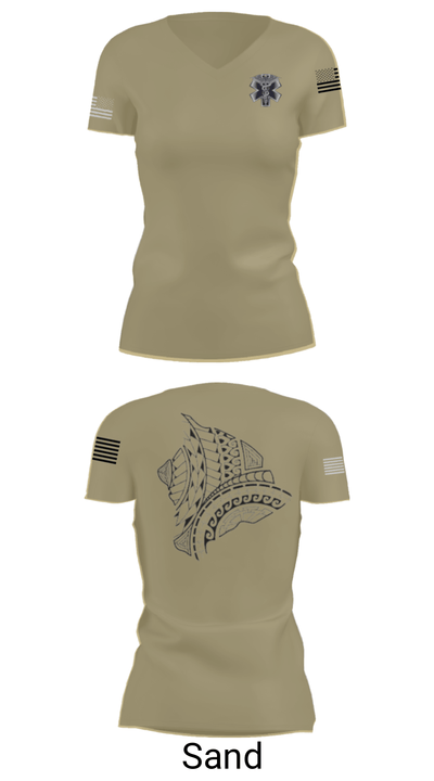 MEDICS 62567766 Women's Short Sleeve V-neck Shirt - 83
