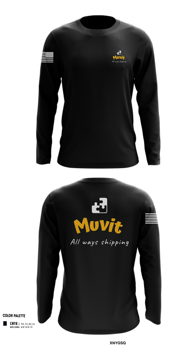 Muvit 8063137 Long Sleeve Performance Shirt - 3