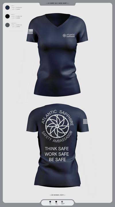 LinVille Women's Short Sleeve V-neck Shirt - 10