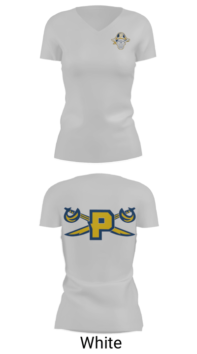 Paul Public Charter School (High School) Football 2422000 Women's Short Sleeve V-neck Shirt - 19