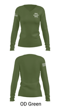 91st missile wing 66041699 Women's Long Sleeve V-neck Shirt - 57