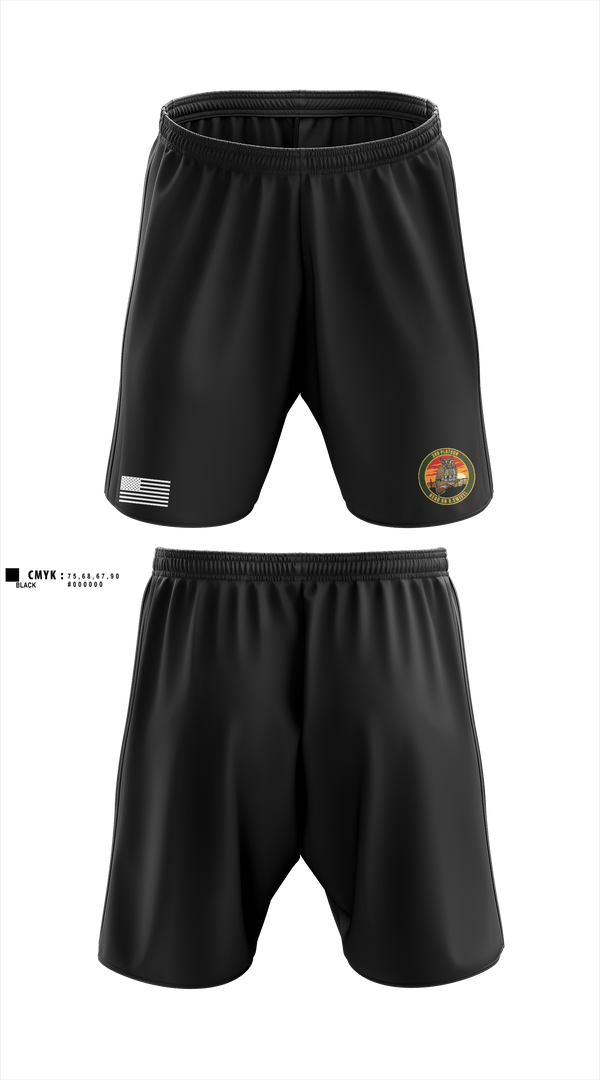Athletic Shorts With Pockets, 346 MP CO 3rd Platoon, Army, Teamtime, Team time, sublimation, custom sports apparel, team uniforms, spirit wear, spiritwear, sports uniforms, custom shirts, team store, custom team store, fundraiser sports, apparel fundraiser
