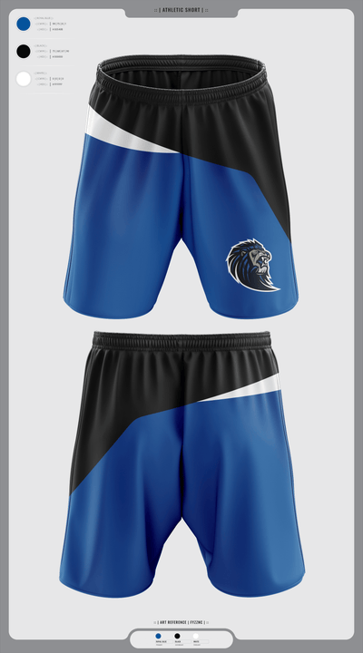Lyons Middle School Basketball 91103504 Athletic Shorts With Pockets - 2