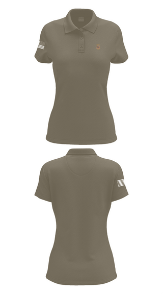 Womens Short Sleeve Performance Polo, 355th MCT, , Teamtime, Team time, sublimation, custom sports apparel, team uniforms, spirit wear, spiritwear, sports uniforms, custom shirts, team store, custom team store, fundraiser sports, apparel fundraiser