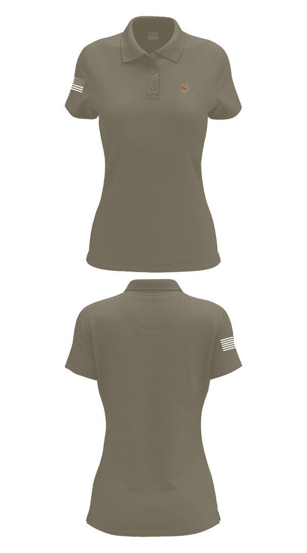 Womens Short Sleeve Performance Polo, 355th MCT, , Teamtime, Team time, sublimation, custom sports apparel, team uniforms, spirit wear, spiritwear, sports uniforms, custom shirts, team store, custom team store, fundraiser sports, apparel fundraiser