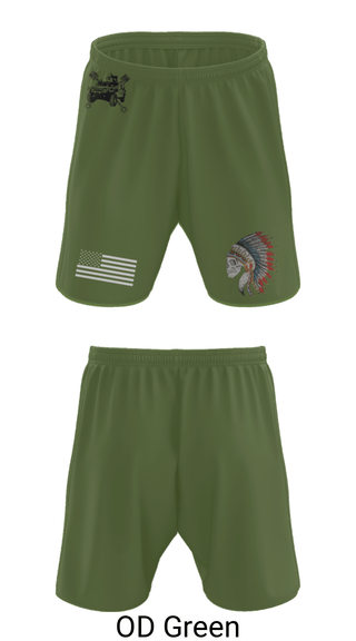 Athletic Shorts With Pockets, FMS 1, OKARNG, , Teamtime, Team time, sublimation, custom sports apparel, team uniforms, spirit wear, spiritwear, sports uniforms, custom shirts, team store, custom team store, fundraiser sports, apparel fundraiser