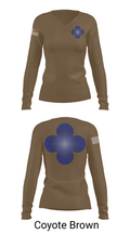 338th Army Band 31554965 Women's Long Sleeve V-neck Shirt - 17