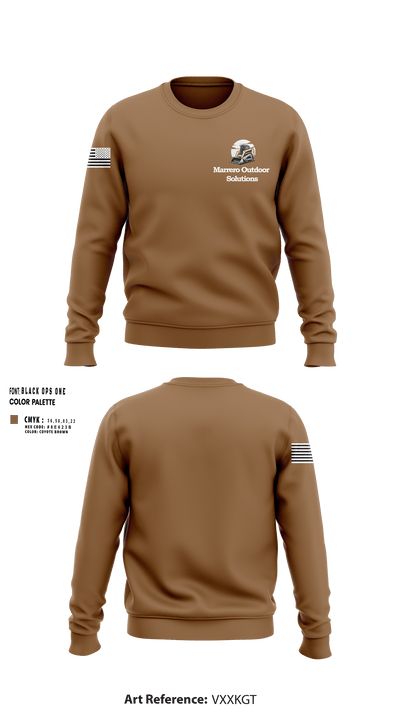 Marrero Outdoor Solutions 93806585 Crew Neck Sweatshirt - 6