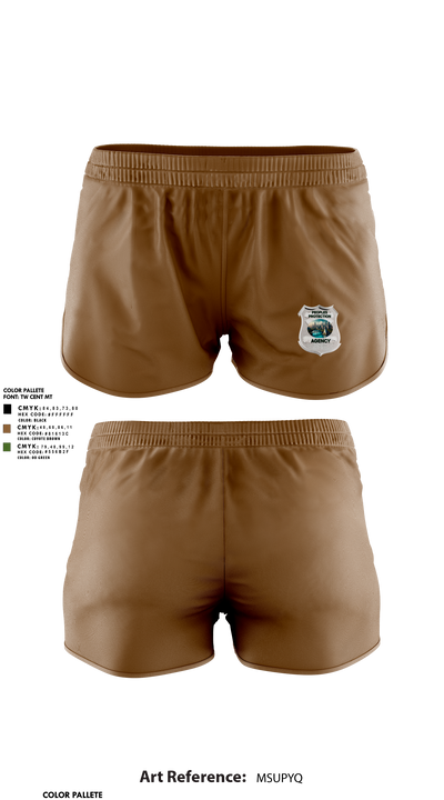 Peoples Protection Agency, LLC 33434129 Women's Shorts - 5