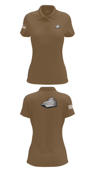 Womens Short Sleeve Performance Polo, Triboro kitchen & ventilation, , Teamtime, Team time, sublimation, custom sports apparel, team uniforms, spirit wear, spiritwear, sports uniforms, custom shirts, team store, custom team store, fundraiser sports, apparel fundraiser
