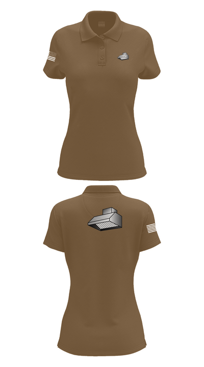 Triboro kitchen & ventilation 34118337 Women's Short Sleeve Performance Polo  - 7