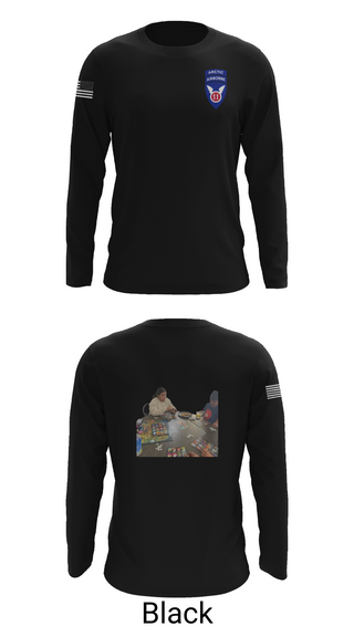 Long Sleeve Performance Shirt, 11th ABN DIV WO, , Teamtime, Team time, sublimation, custom sports apparel, team uniforms, spirit wear, spiritwear, sports uniforms, custom shirts, team store, custom team store, fundraiser sports, apparel fundraiser