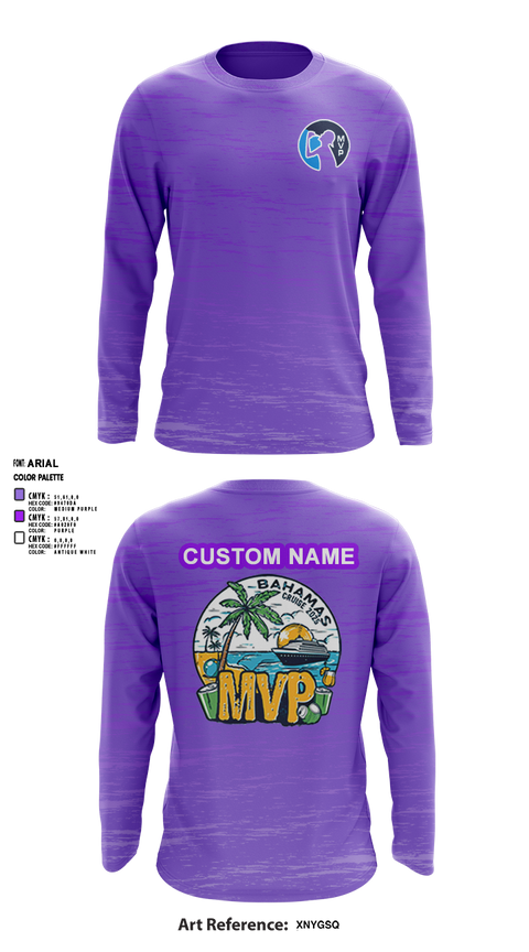 Long Sleeve Performance Shirt, MVP Cruise 2025, Spirit Store, Teamtime, Team time, sublimation, custom sports apparel, team uniforms, spirit wear, spiritwear, sports uniforms, custom shirts, team store, custom team store, fundraiser sports, apparel fundraiser