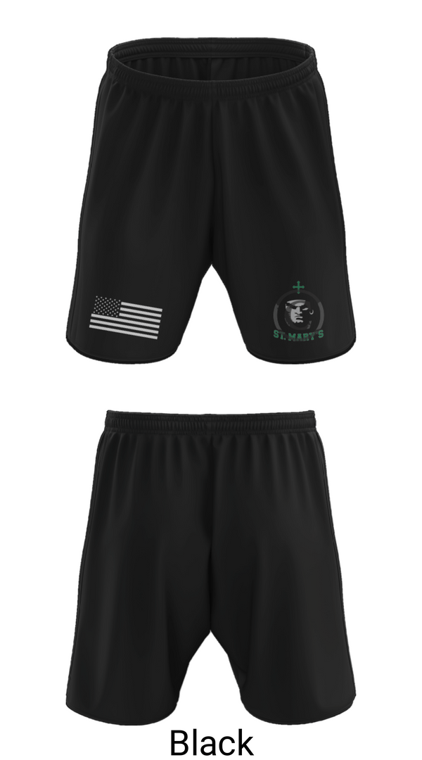 Athletic Shorts With Pockets, Saint Mary's High School Basketball, Women's Basketball, Teamtime, Team time, sublimation, custom sports apparel, team uniforms, spirit wear, spiritwear, sports uniforms, custom shirts, team store, custom team store, fundraiser sports, apparel fundraiser