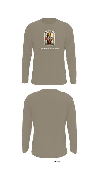 Long Sleeve Performance Shirt, 43rd Medical Detachment, , Teamtime, Team time, sublimation, custom sports apparel, team uniforms, spirit wear, spiritwear, sports uniforms, custom shirts, team store, custom team store, fundraiser sports, apparel fundraiser
