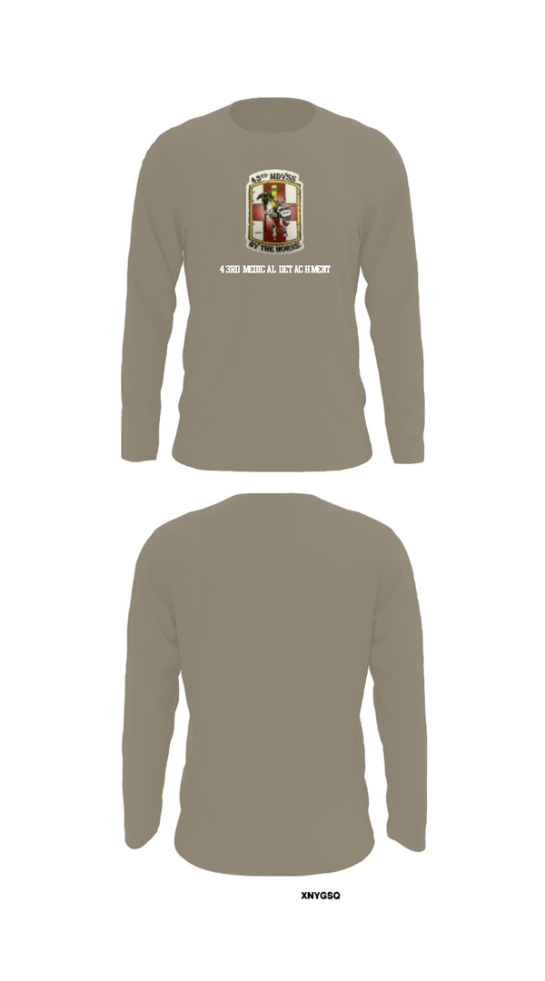 Long Sleeve Performance Shirt, 43rd Medical Detachment, , Teamtime, Team time, sublimation, custom sports apparel, team uniforms, spirit wear, spiritwear, sports uniforms, custom shirts, team store, custom team store, fundraiser sports, apparel fundraiser