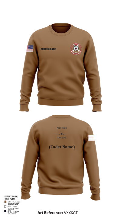 Detachment 035 78200386 Crew Neck Sweatshirt - 107