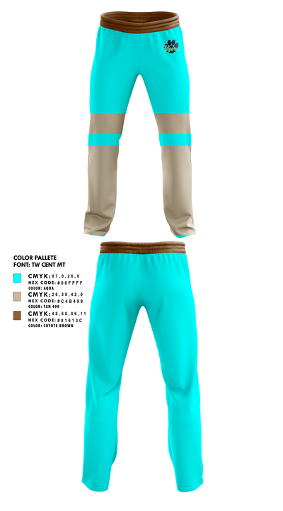 Byron tigers 47030588 Sweatpants - 1