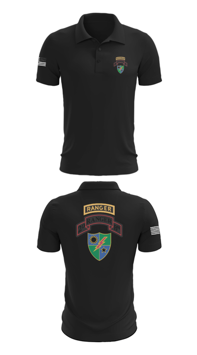2nd Battalion 75th Ranger Regiment 36081201 Short Sleeve Performance Polo - 27