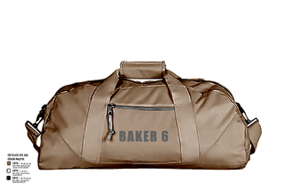Duffle Bag, Baker 6, Police, Teamtime, Team time, sublimation, custom sports apparel, team uniforms, spirit wear, spiritwear, sports uniforms, custom shirts, team store, custom team store, fundraiser sports, apparel fundraiser