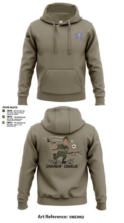 C Co 1-125th IN 33854609 Hoodie - 3