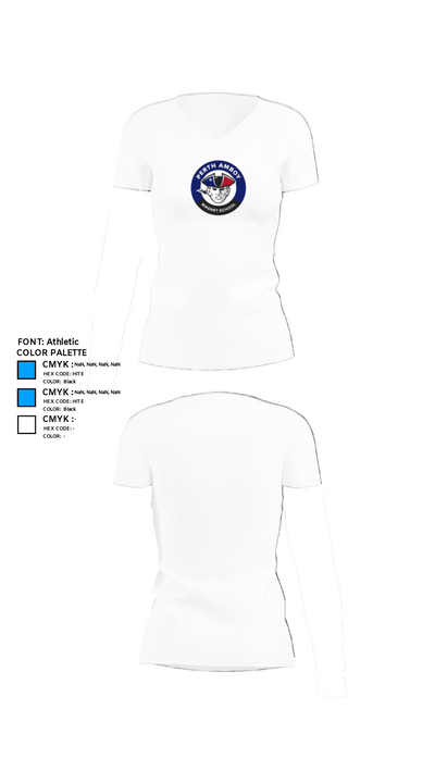 Perth Amboy Magnet School Soccer 11341970 Women's Short Sleeve V-neck Shirt - 18