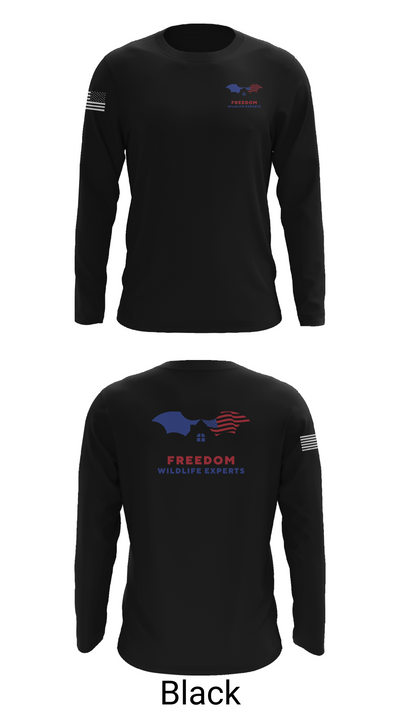 FREEDOM WILDLIFE EXPERTS 87096730 Long Sleeve Performance Shirt 26