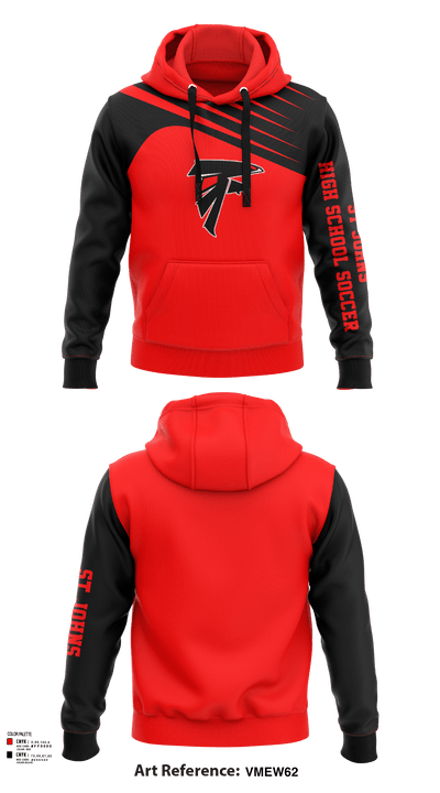 St Johns High School Soccer 26094698 Hoodie - 131